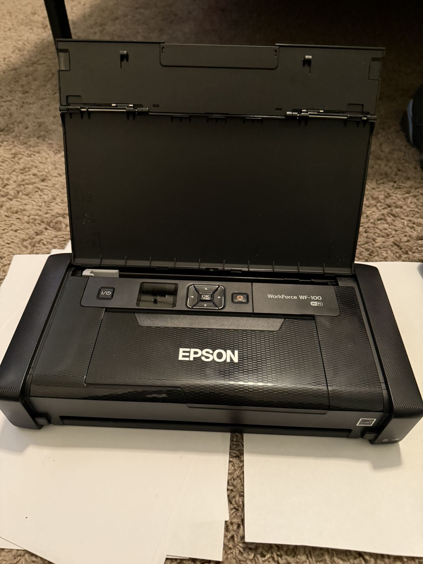 Epson WorkForce WF-110 Wireless Mobile Portable Printer