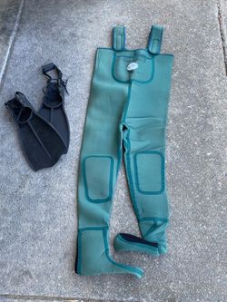 Wader Suit and Fins 
