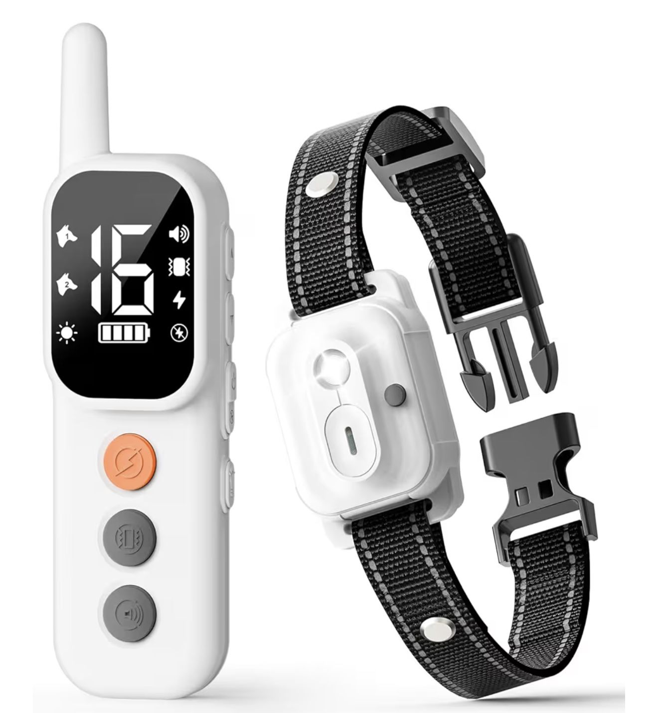 Collar de choque para perro, collar de entrenamiento para perros.