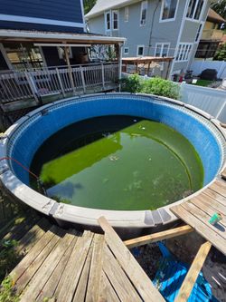21" inch above ground pool