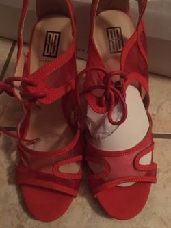 Red heels size 8