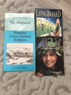 HAWAIIAN BOOKS FOR SALE $5 EACH