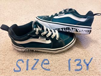 Vans Low-Top Kids Sneakers Size 13Y