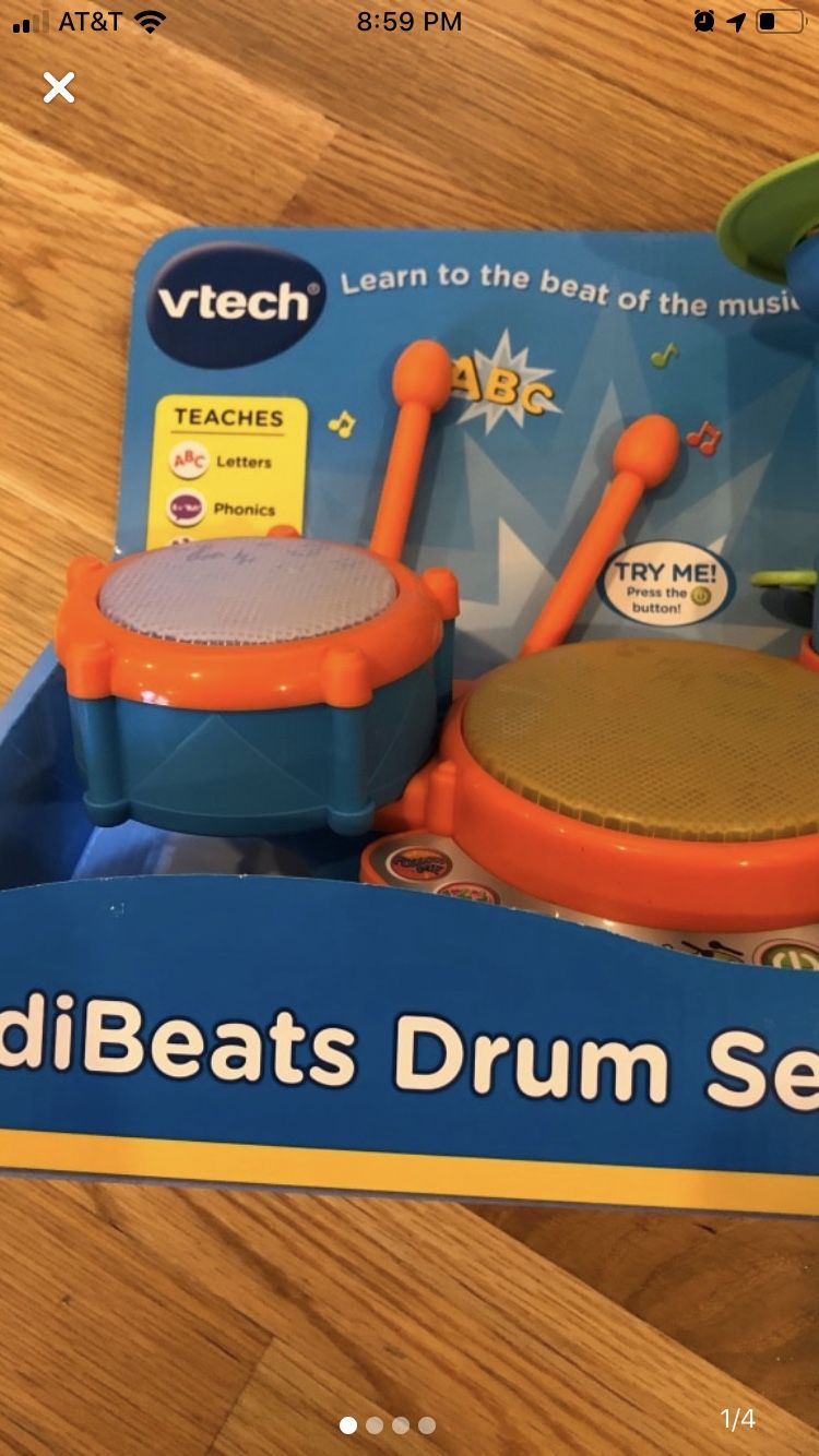 VTech kidibeats drum set