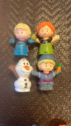 Fisher Price Disney Frozen Little People Elsa & Friends