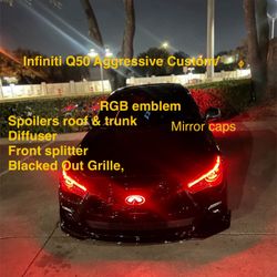Infiniti Q50 2014-2026 Body Kit