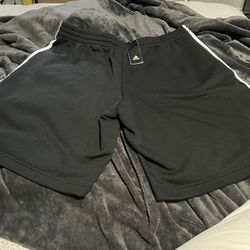 Adidas Men's 3-Stripes 10" Fleece Shorts 