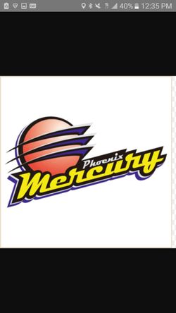 Mercury vs Sparks tonight!!! Section 113 row 25