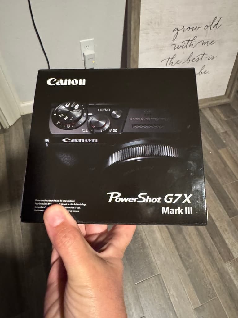 Canon G7X MARK III