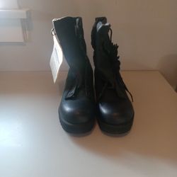 Black Work /military Combat Boots 