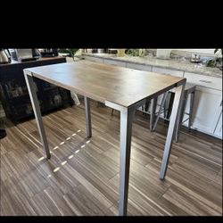 CB2 High top bar table 
