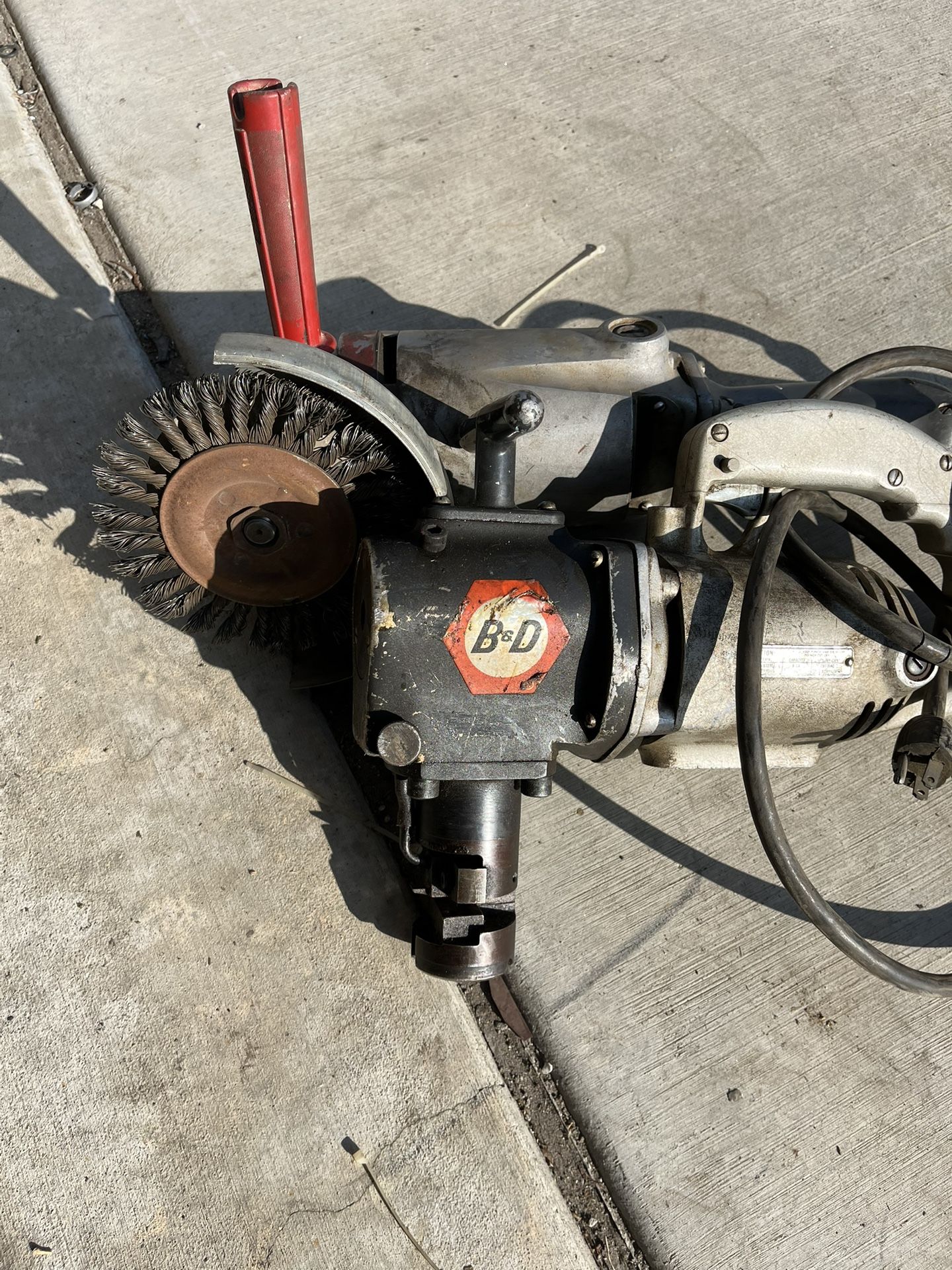 Shear Cutter And Angel Grinder