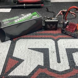 Savox Monster Servo / Ovonic 4s Lipo/