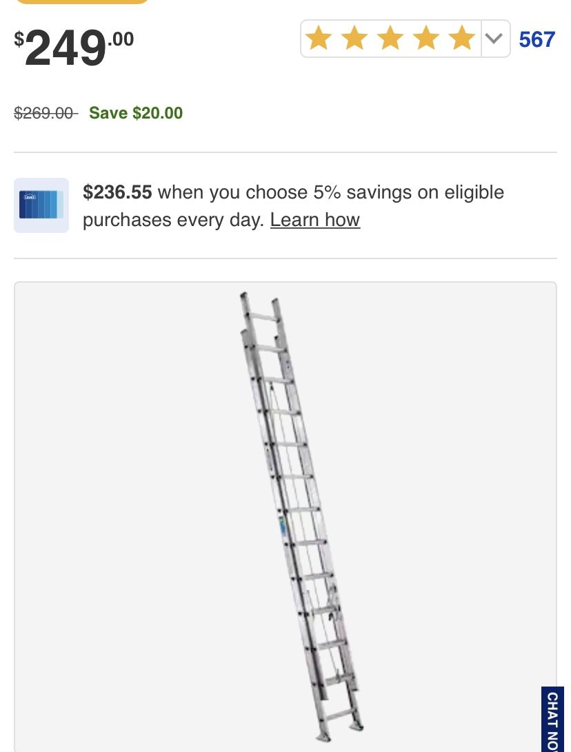 24 Ft Ladder 125