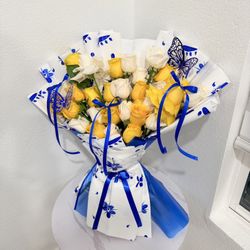 Clase Azul Yellow Flowers Ramo Bouquet Ready For Pickup Jurupa Valley 