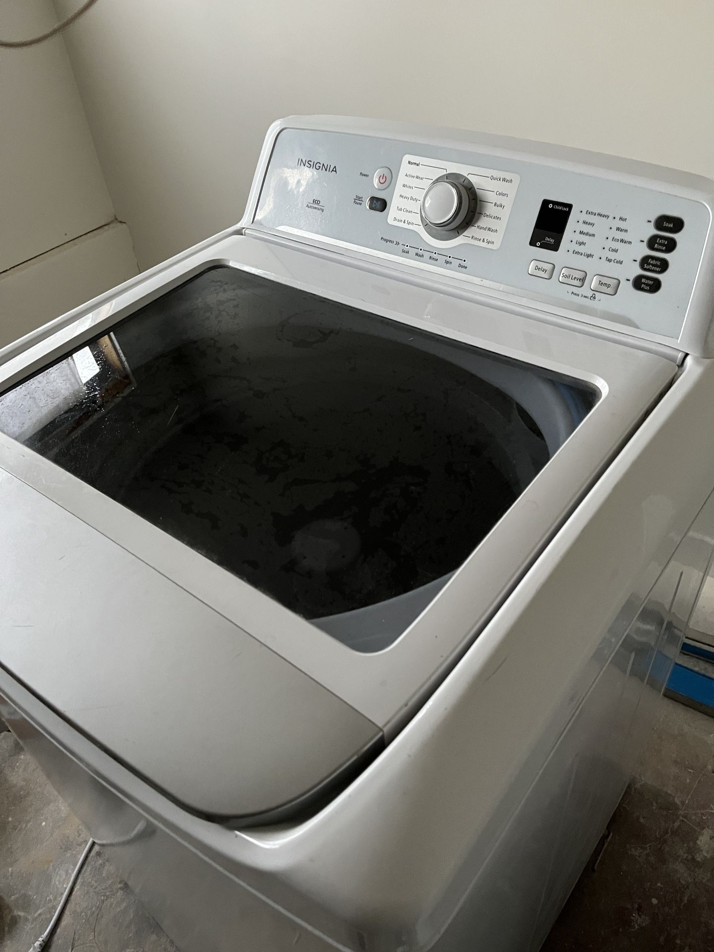 GE dryer & INSIGNIA eco auto sensing