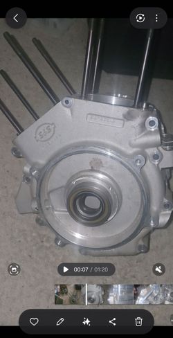 S&S CRANKCASE,ASM,STK BORE,BT,W/EVO MNT(OBS)