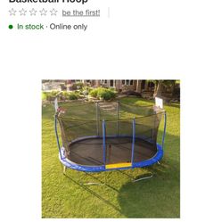 HomeStock 10' x 15' Oval Trampoline 