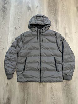 H&M Puffer Jacket Size Large Grey