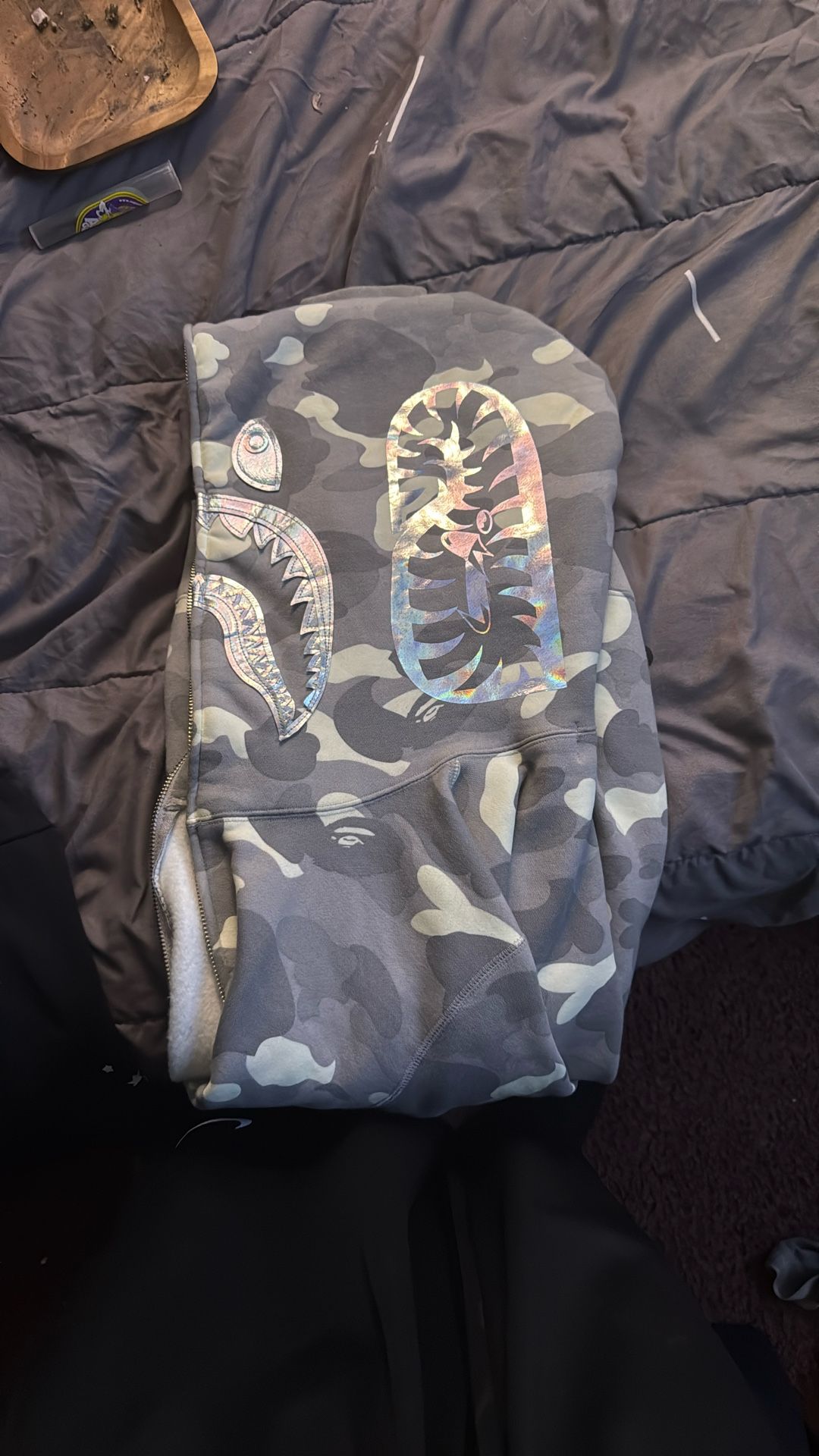 Glow In Dark Bape Hoodie