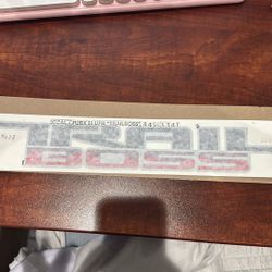 Chevrolet Trail Boss Decal