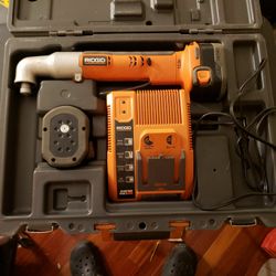 Ridged 18V angle drill driver