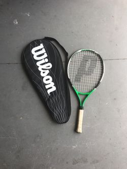 Tennis Racket and Case
