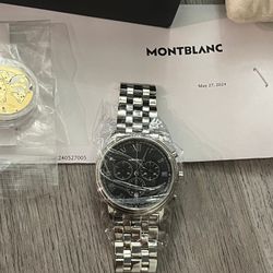 Montblanc Watch Tradition Chronograph Quartz NEW