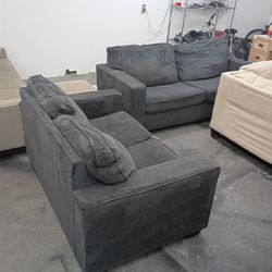 Black couch set