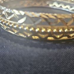 Vintage Bracelet Gold Overlay