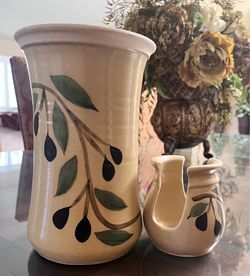 New contemporary pottery set