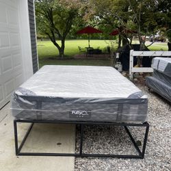 Puffy Lux Hybrid Queen Mattress