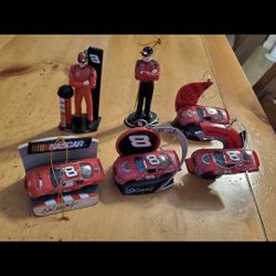 Nascar Lot Of 6 Ordaments #8