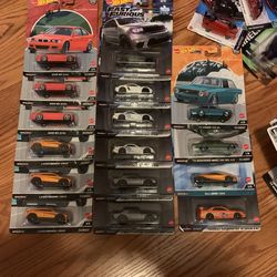 16 hot wheels premium