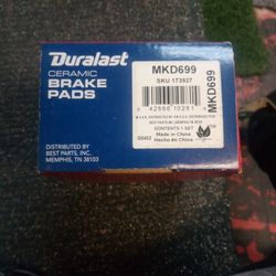 Duralast Ceramic Brake Pads Mkd699
