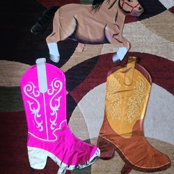 Cowboy Balloons Horse Balloons Boots Balloons
