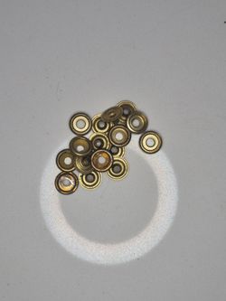 8 Rustic Gold Snap Fasteners 1/2 in Socket 3/8 in Rivet Length
