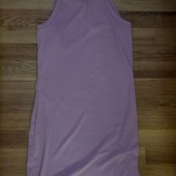 Magenta Dress With A Butterfly