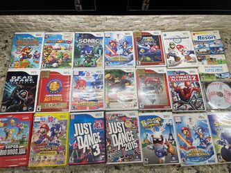 Nintendo Wii Video Games - Individually Prices