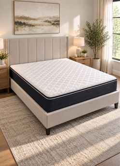 New 12” Queen Size Hybrid Memory Foam Mattress