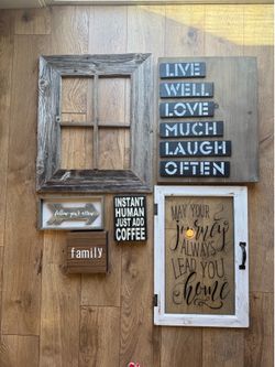 6 wood farmhouse home decor