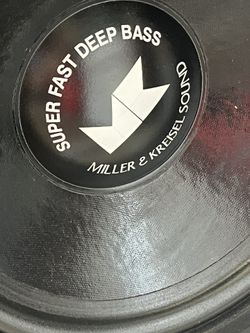 Miller And Kreisel Sound Mk Powered Subwoofer