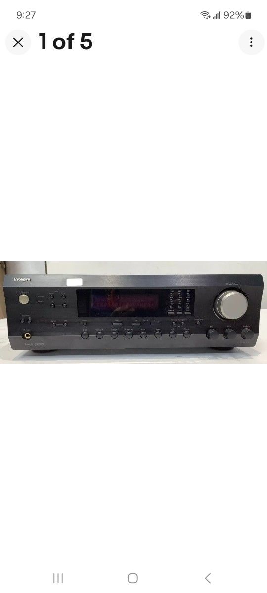 INTEGRA DTR 5.9 High End Home Theater Stereo Receiver.