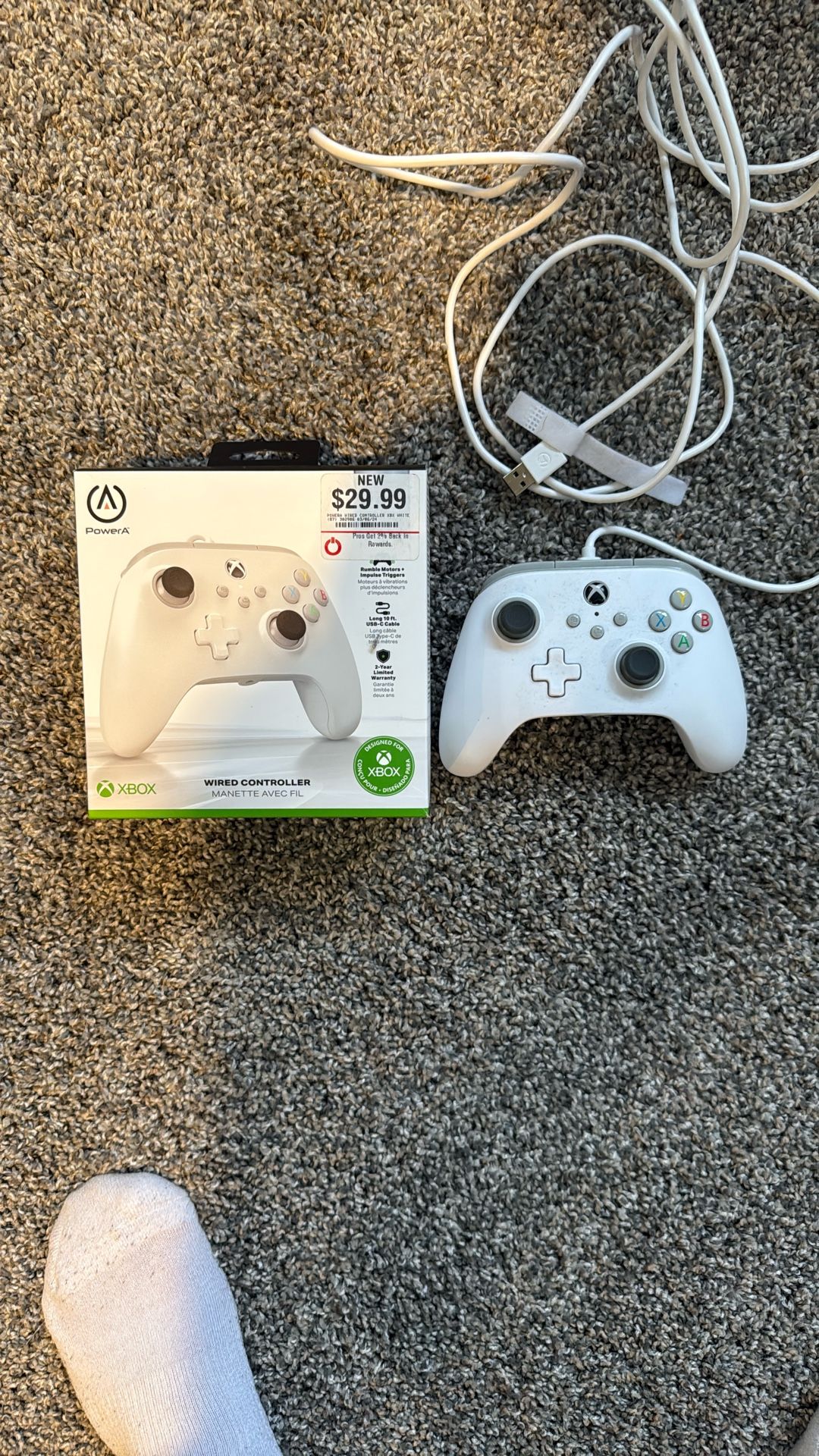 Xbox Controller Power A Wired