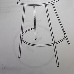 Metal Base Counter Stool