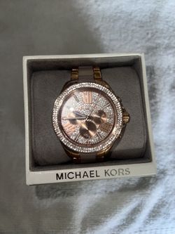 Mk Women’s Rose Gold Watch