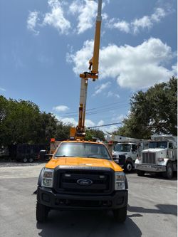 Ford F550 Bucket Truck,you don’t need CDL
