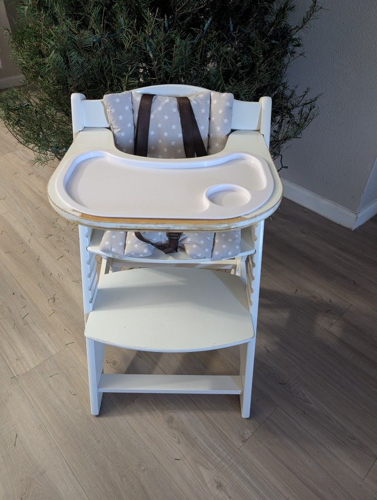 Wood High Chair