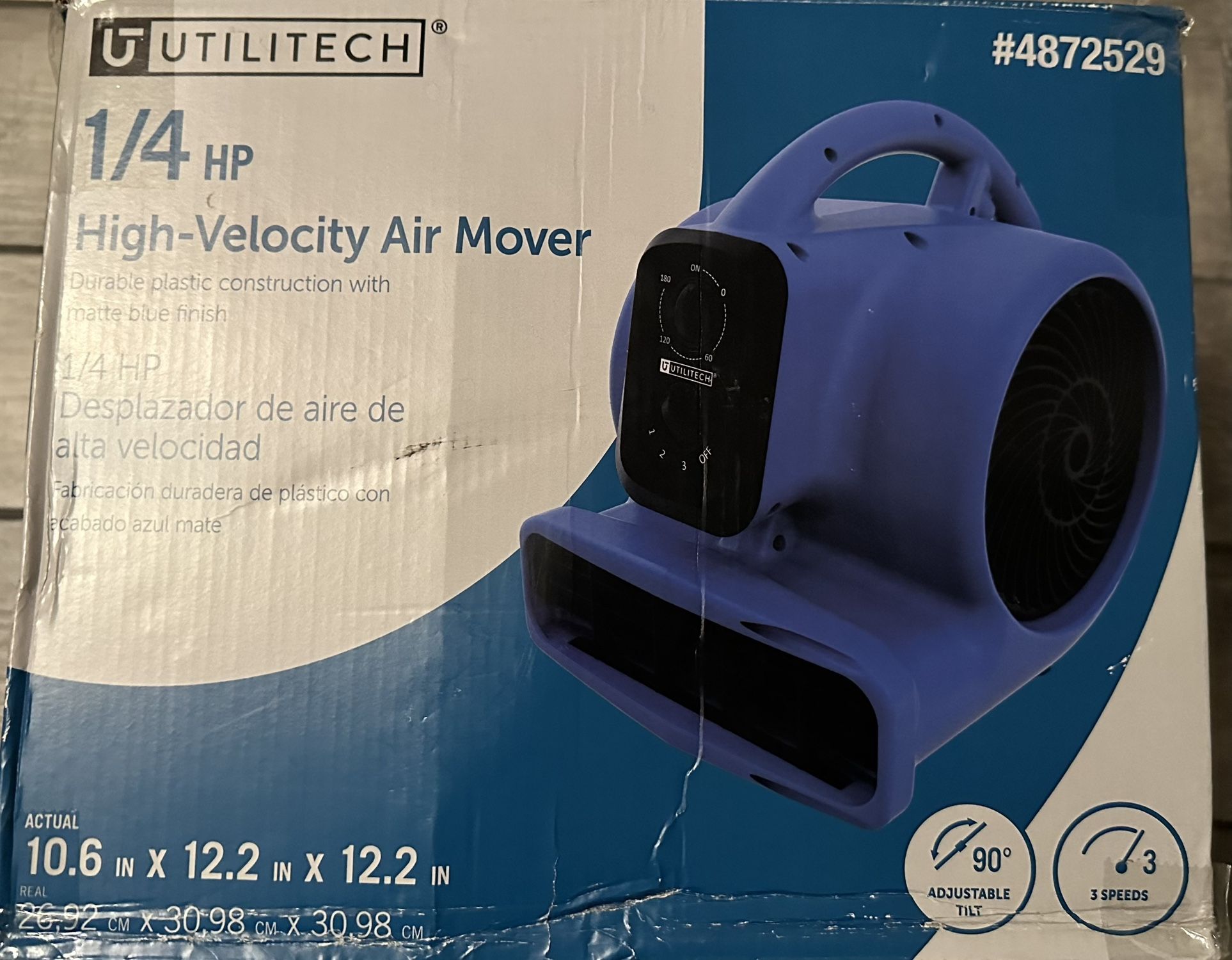 1/4 Hp High Velocity  Air Mover
