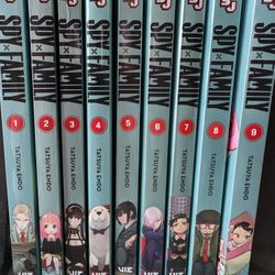 SpyxFamily Manga Vol 1-9